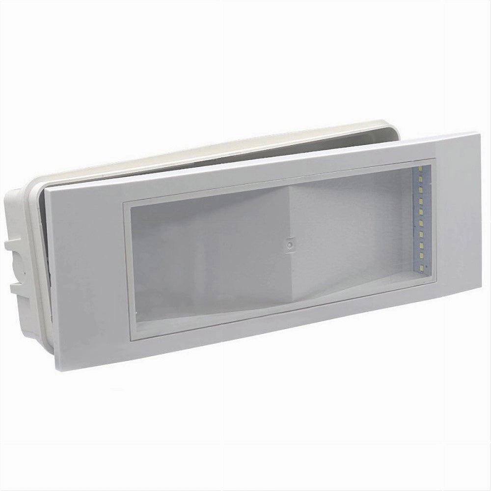 Trade Shop - Lampada Led Da Incasso Emergenza Anti Blackout 5w 20led Luce Fredda Na04-led20-a -