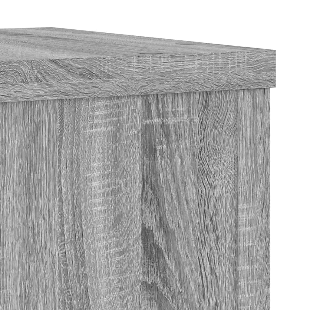Supporti per Piante 2 pz Grigio 20x20x30 cm in Multistrato 852902