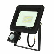 Faro LED 30W Faretto Slim Con Sensore Movimento PIR luce fredda 6000k IP66 - ZENCOCCO