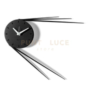 Orologio da parete di design Traslo Nero