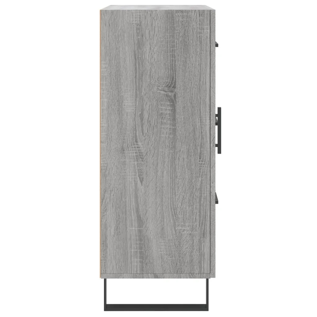Credenza | Madia | Buffet da pranzo | Armadio da pranzo Grigio Sonoma 69,5x34x90 cm in Legno Multistrato