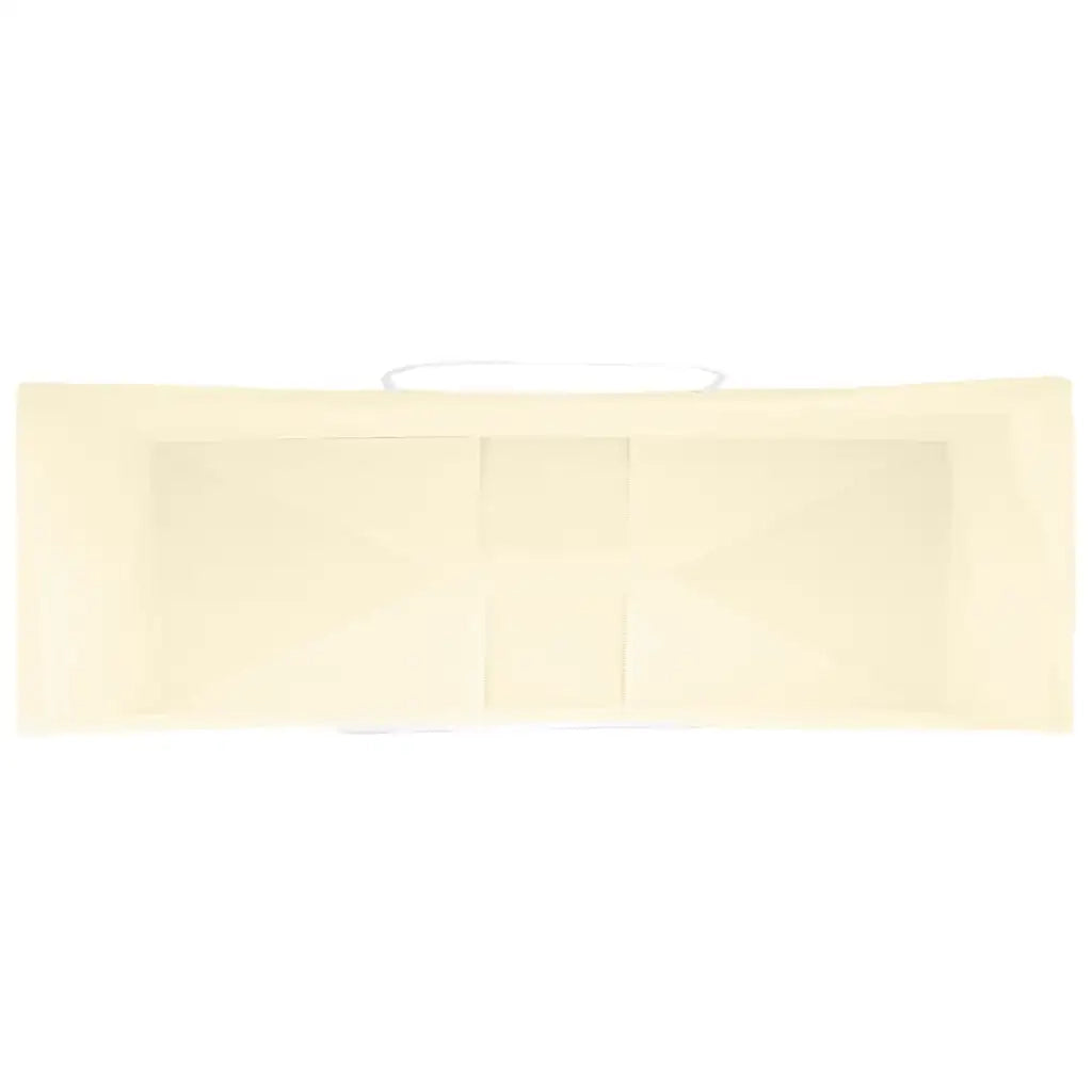 Sacchetti di Carta 250 pz con Manici Gialli 32x12x42 cm 4101788