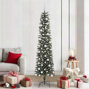 Albero di Natale artificiale con 300 LED Verde 210 cm 3395955