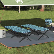 Letto da campeggio pieghevole 2 pcs Foresta 210 x 80 x 46 cm 42003197
