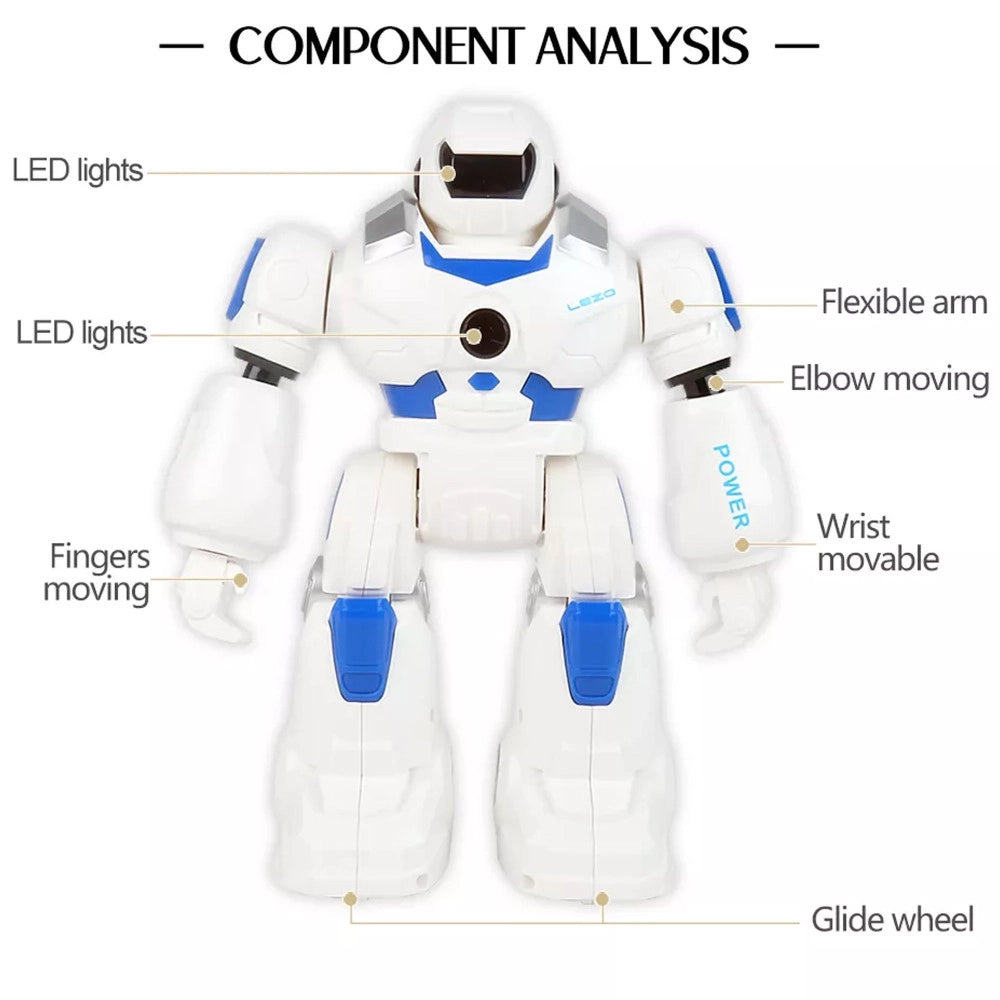 Trade Shop - Robot Qrb Intelligente Telecomandato Smart Interattivo Elettrico Batteria Gioco -