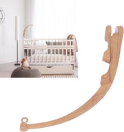 Accessori per lettini - braccio mobile leggermente robusto e sicuro - finitura in imitazione di legno - accessori per giocattoli