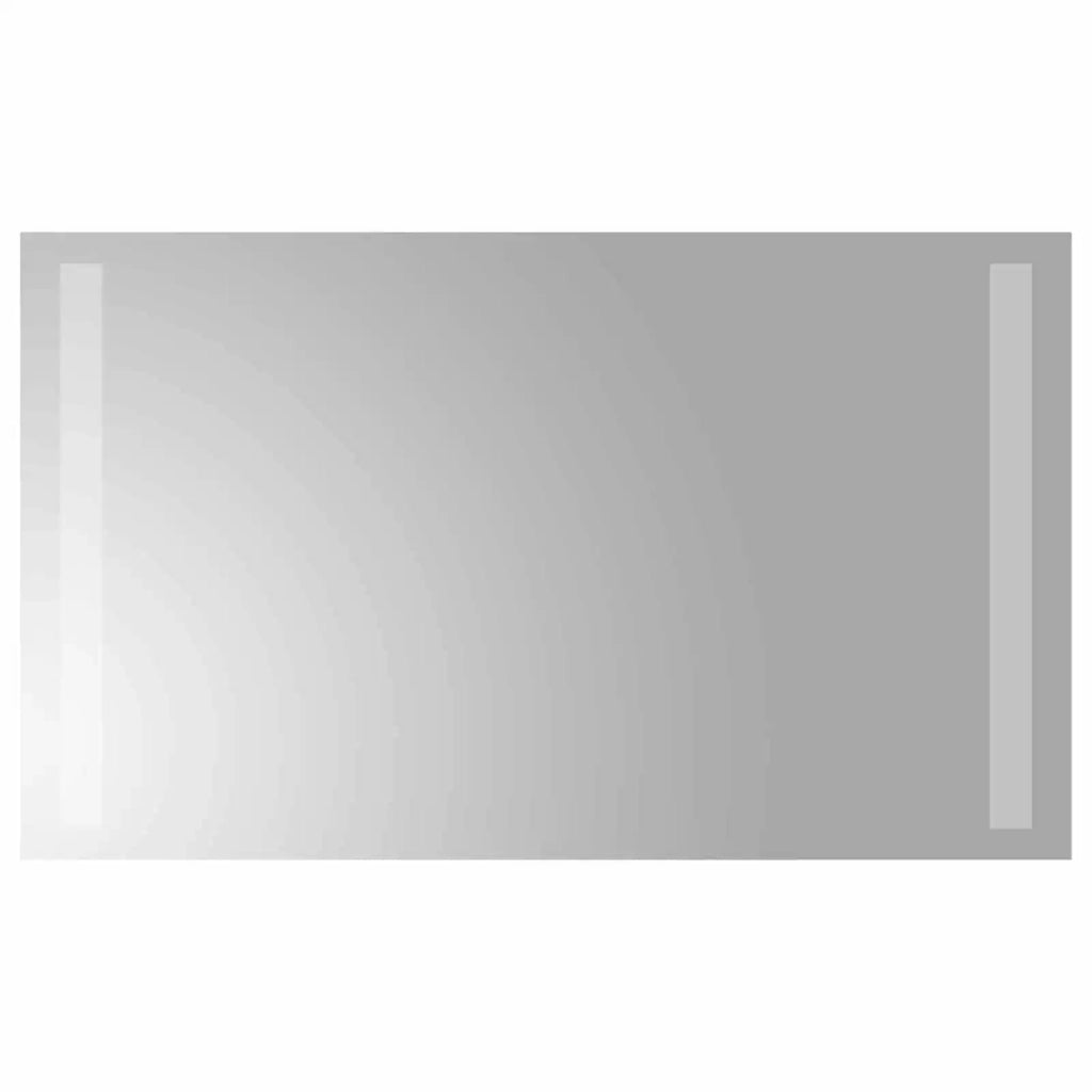 Specchio da bagno LED Trasparente 50 x 30 cm vetro temperato 42045792