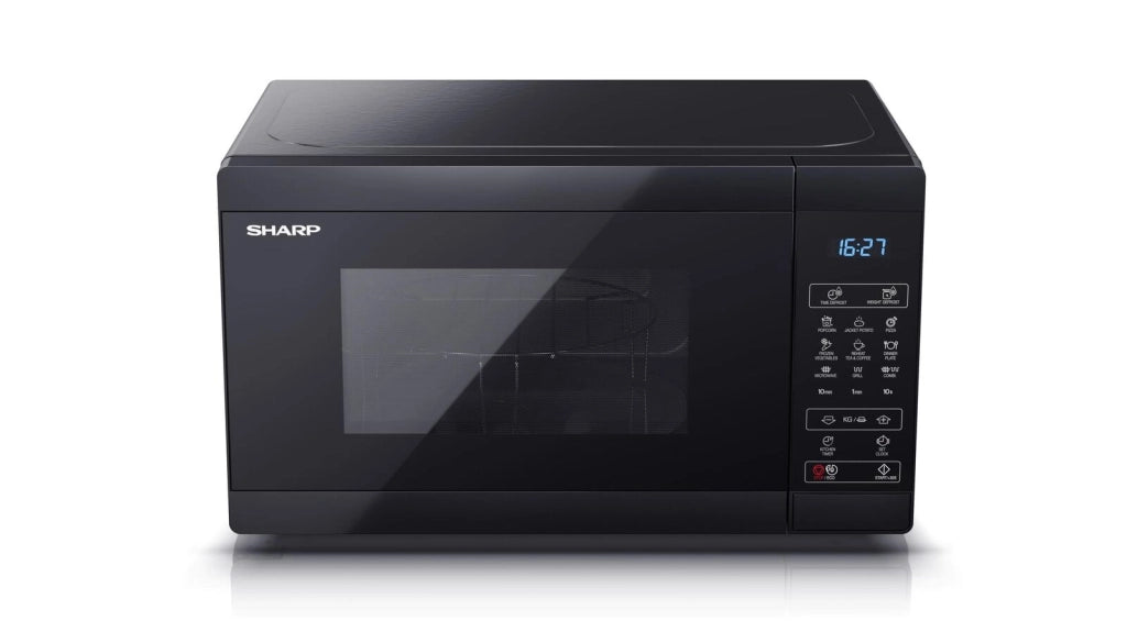Sharp YC-MG02E-B forno a microonde Superficie piana Microonde con grill 20 L 800 W Nero