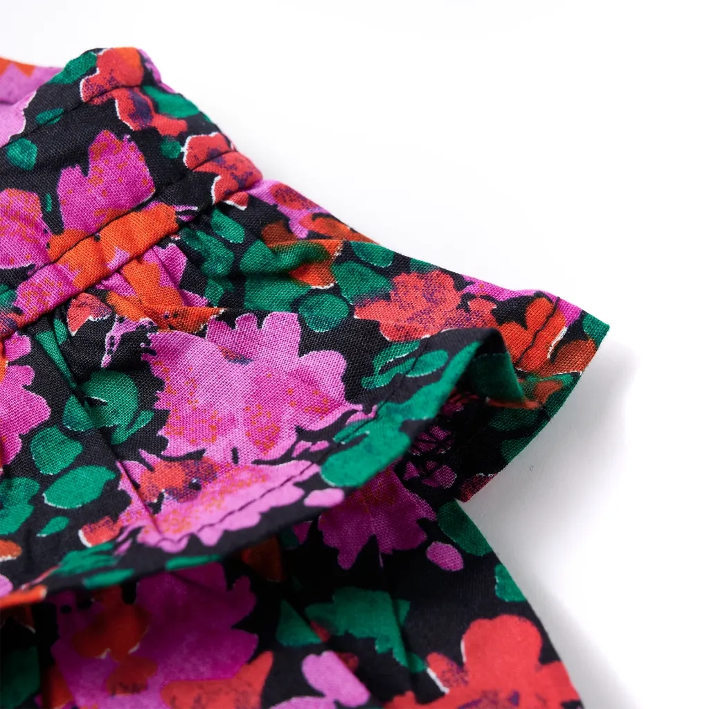 Abito da Bambina a Maniche Lunghe Fucsia 104 CFW3113198