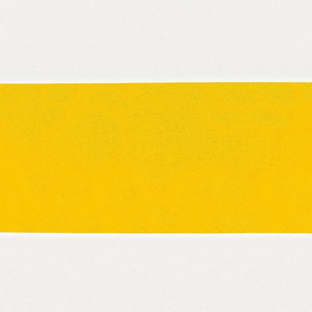 Vela da ombra solare Giallo e Bianco 4,5 x 2 m