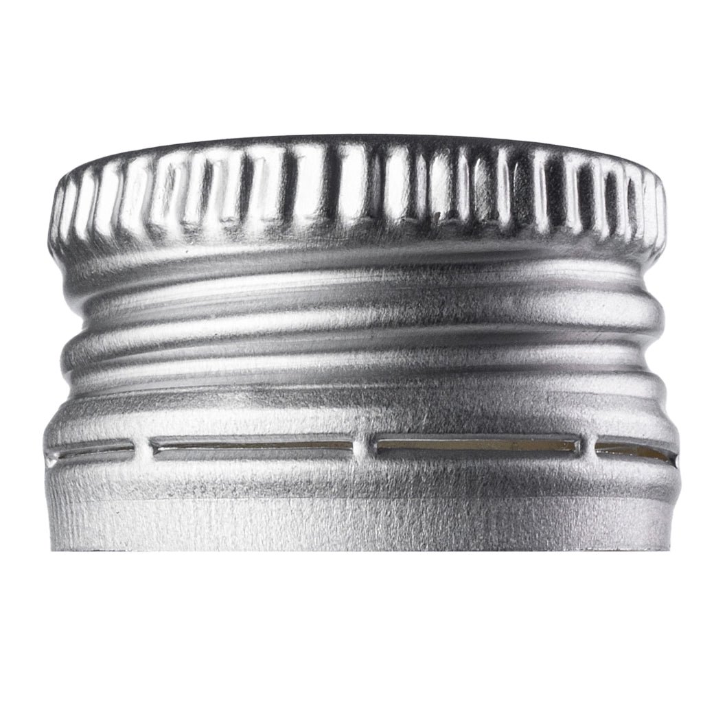 Tappi per bottiglie KADAX Fi28, tappi a vite, 10 pezzi, colore argento.