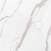 Piatto Doccia Magnum Carrara White 90x90