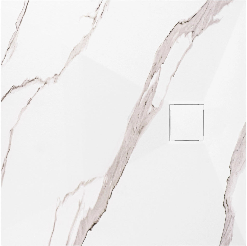 Piatto Doccia Magnum Carrara White 90x90