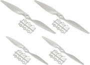 Set di eliche per aeromodelli elettrici 10x7 e 15x8 con lame grigie, 2 pezzi