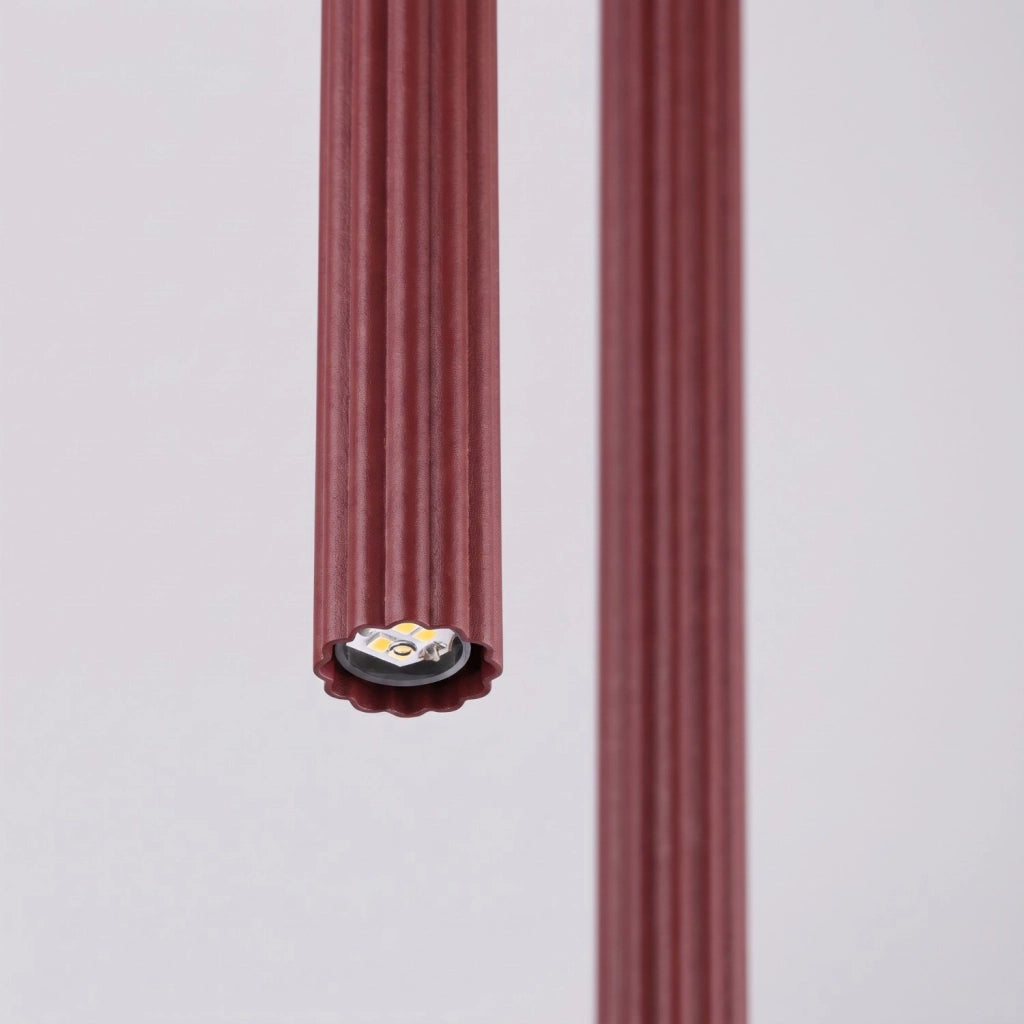Lampada a sospensione ARCHE 2P bordeaux