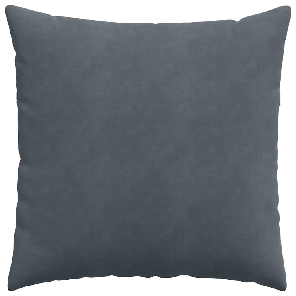 Cuscini da Divano 2 pcs Grigio scuro 80 x 80 cm