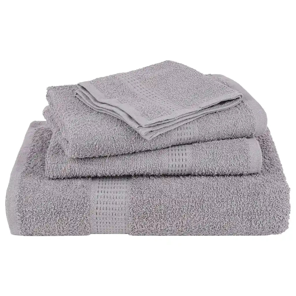 Asciugamani per sauna FROGN 2 pz Grigio 80x200 cm 360 g/m² 136839