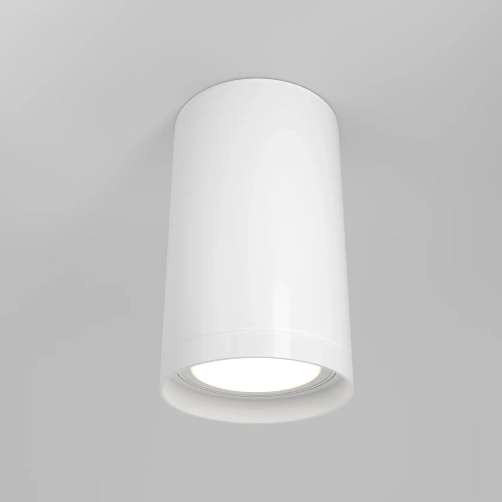 Maytoni Lampada da soffitto moderna FOCUS S 1 luce GU10 bianco metallo