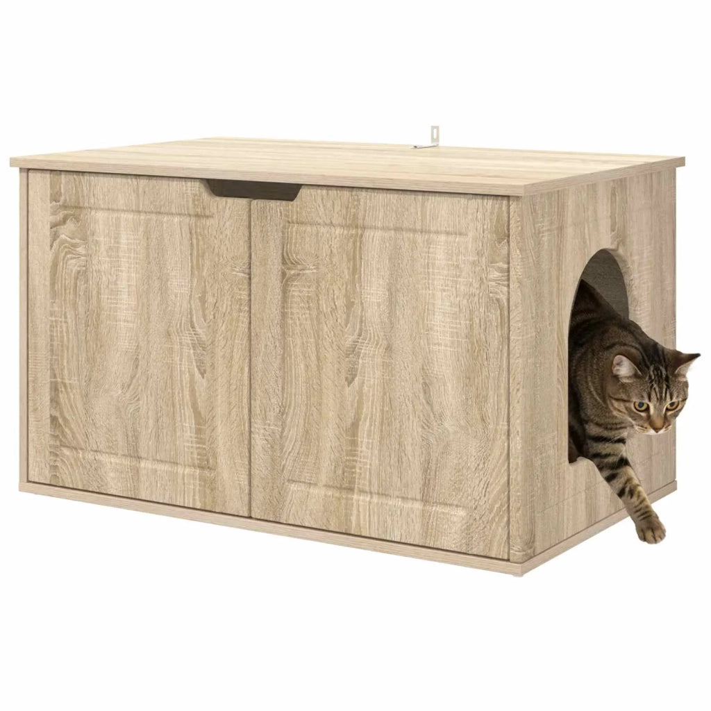 Casa per Gatti Sonoma 85 x 55 x 50,5 cm Legno multistrato CFW3175272