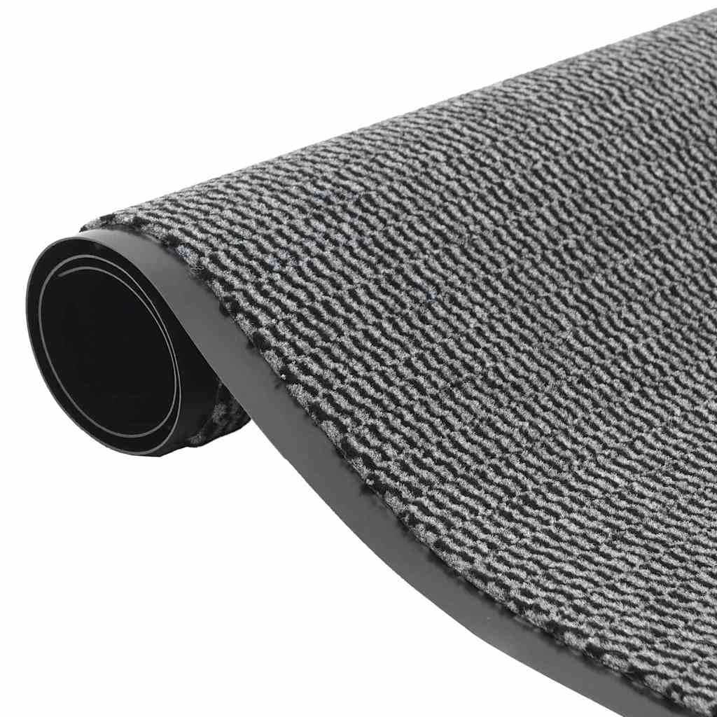 Zerbino flessibile e antiscivolo per interni ed esterni 60 x 150 cm in polipropilene antracite 02_0058095
