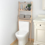 Rastrelliera da Bagno 63,5x32x179 cm in Legno Massello di Pino cod mxl 46955
