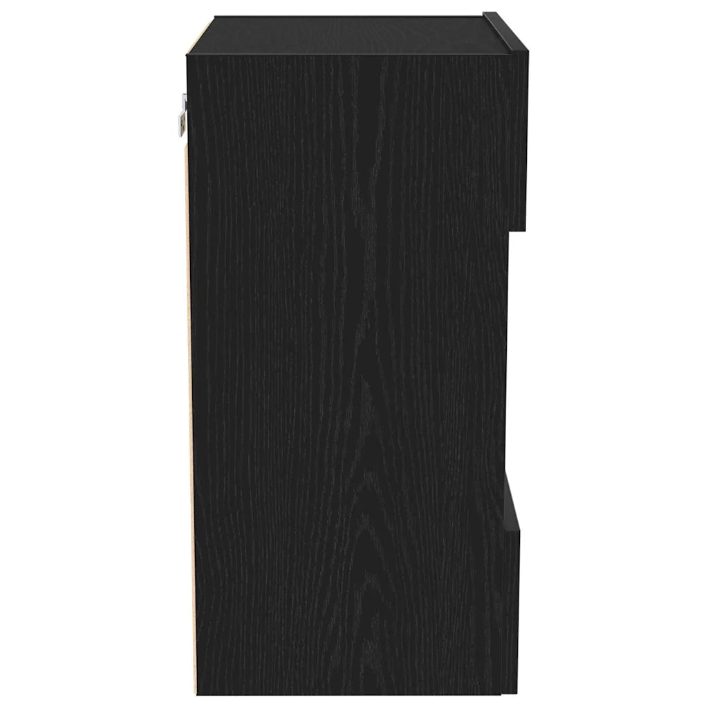 Set mobile TV 2 pcs Nero 40 x 30 x 60,5 cm Legno multistrato 863097