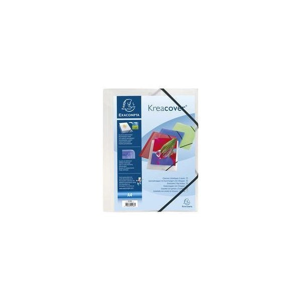 Cf25 cartelline  elast. col. bianco - 55188E
