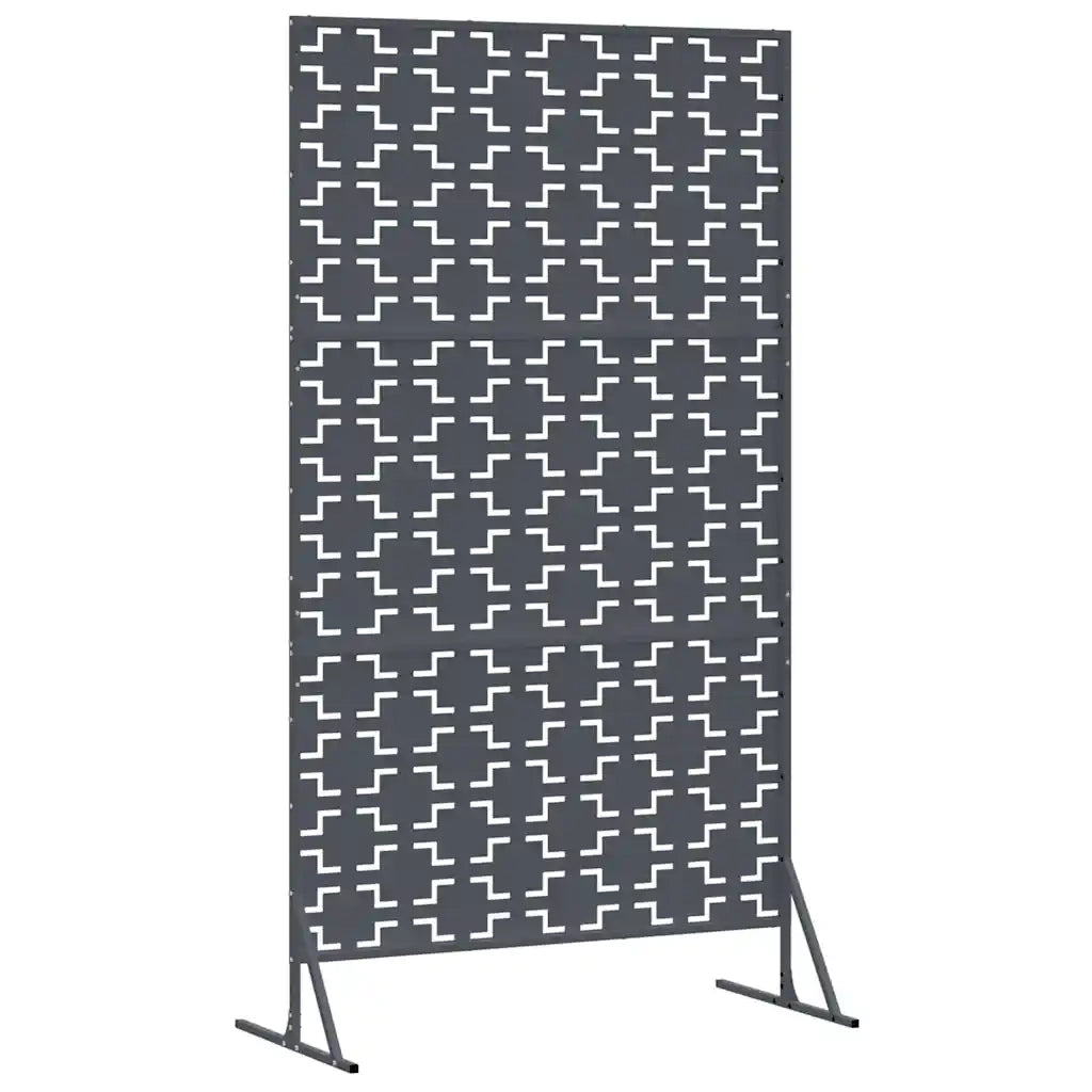Schermo per Privacy Antracite 100 x 50 x 180 cm Acciaio CFW8952927