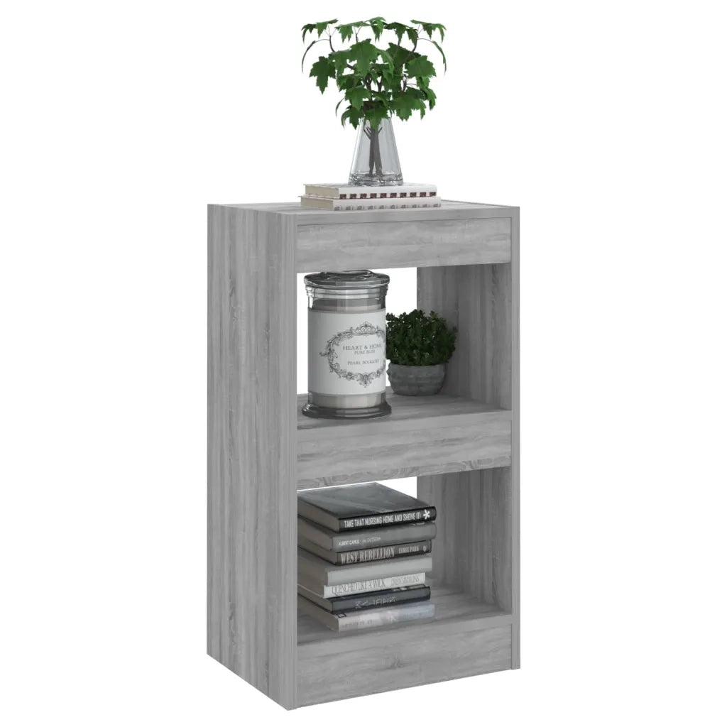 Libreria/Divisorio Grigio Sonoma 40x30x72 cm 813585