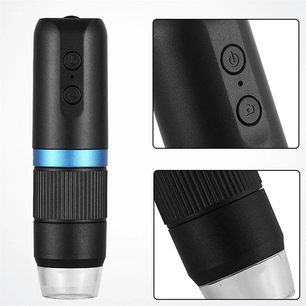 Trade Shop - Microscopio Digitale Q-xw05 Wi-fi Usb 1080p Risoluzione Hd 50-1000x Portatile -