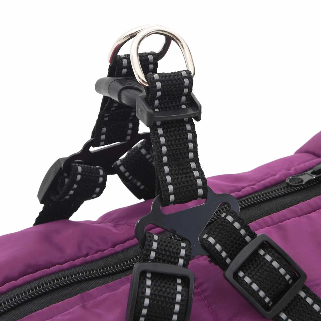 Cappotto per Cani Viola L44 Pile e Poliestere CFW6044389