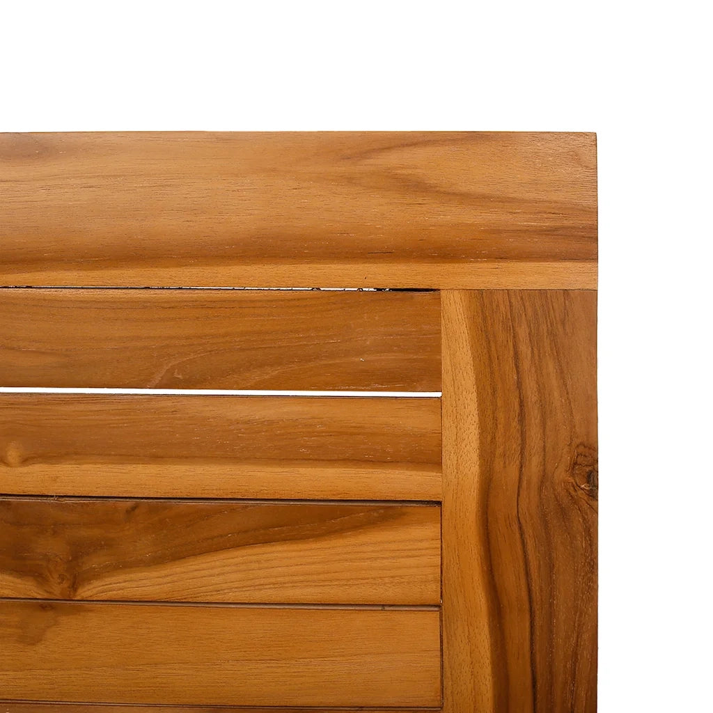 Tavolo da Pranzo per Giardino | Tavolino da esterno 120x65x80 cm in Massello di Teak