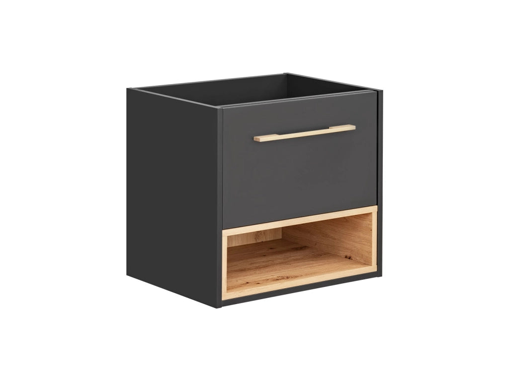 Mobile sottolavabo 60 cm 1 cassetto Borneo Cosmos 60 x 57 x 46 cm