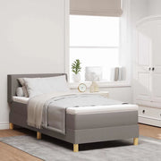 Letto a molle con materasso Talpa 200 x 90 cm Tessuto 3341276