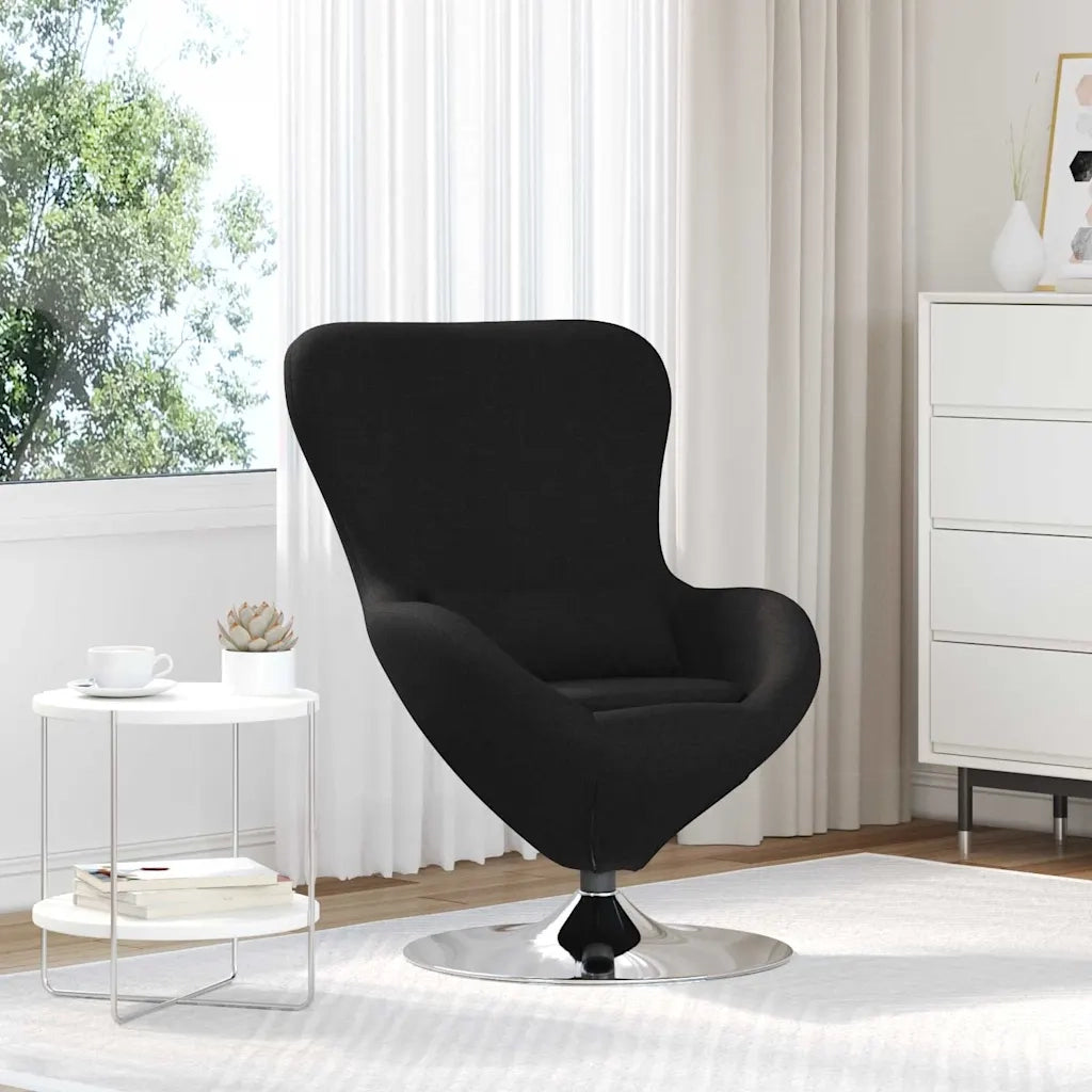 Poltrona uovo Nero 63 x 73 x 90 cm Tessuto 42002738