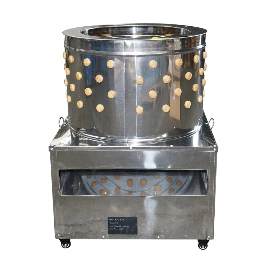 Spennatore per uccelli in acciaio inox, capacità massima 2200W, 220V. 6 uccelli, 157 dita, 240 giri/min IP68