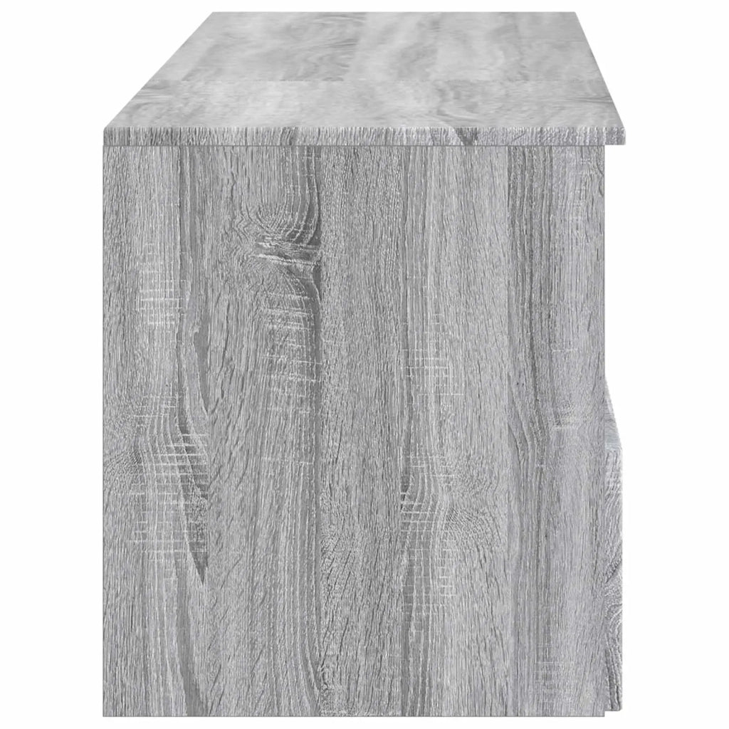 Set di mobili per il bagno 2 pz Sonoma grigio 3404120