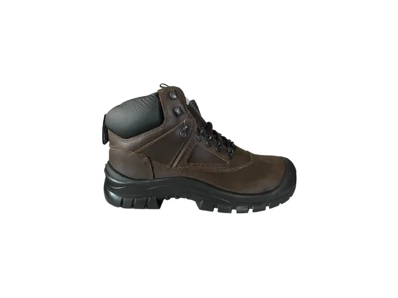 Art.TK901 Scarponcino apicoltore pelle marrone antiacqua taglie 39-48 - 48