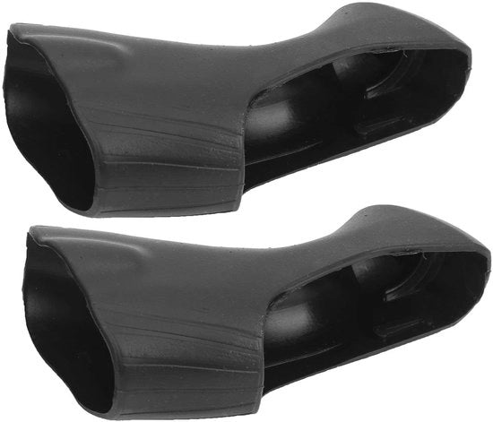 Gonna - Manubrio in Silicone Antiscivolo - Zoccoli per Leva - Nero - Grip - Migliorata Controllo - Adatto per Biciclette - Accessori per Bicicletta