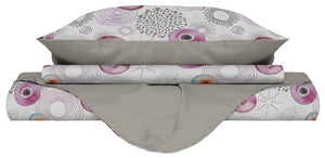 Copripiumino Matrimoniale Double Face con Federe Stampato Morfeo