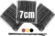 150 pezzi di spille per capelli 7 cm/2,75 pollici Spille per capelli nere Lunghe spille Kirby per capelli per donne ragazze Accessori per capelli Ideali per tutti i tipi di trucco e stile dei capelli