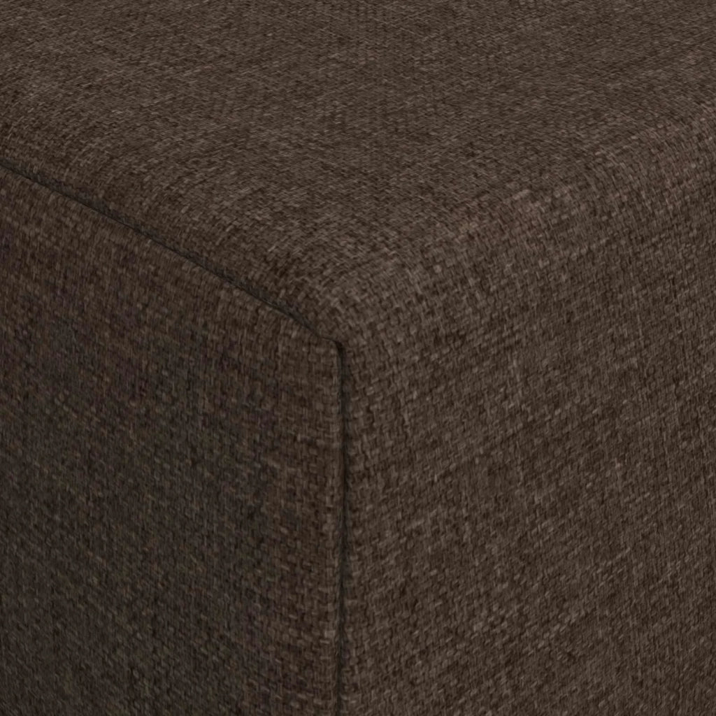 Divano Letto Pieghevole Tortora 120 x 60 x 49 cm Tessuto