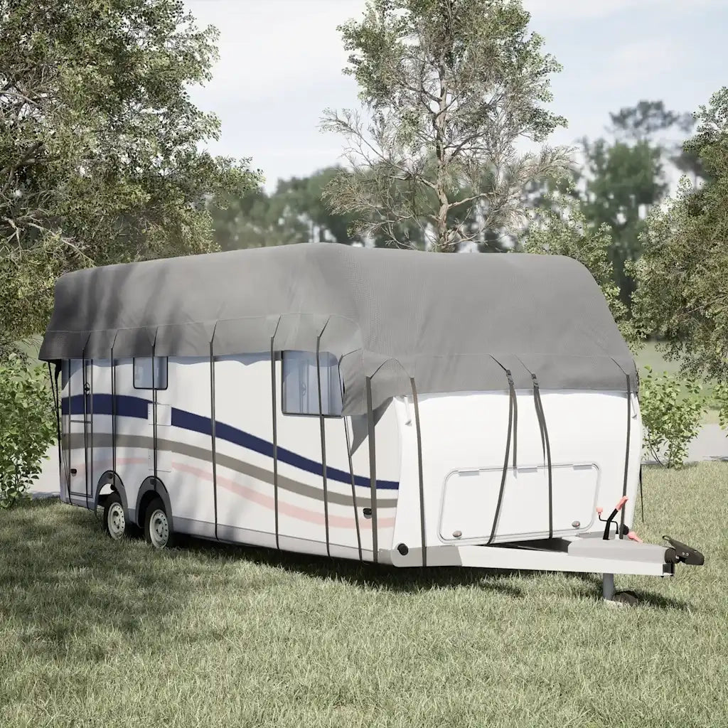 Telo per Roulotte Grigio 800x300 cm in Tessuto Non Tessuto CFW7003290