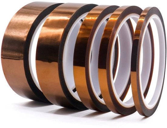 Tecnica di Sublimazione e Saldatura a Temperatura Elevata - 5 Pacchi di 5mm a 30mm x 33m, Resistente alle Alte Temperature e Duraturo