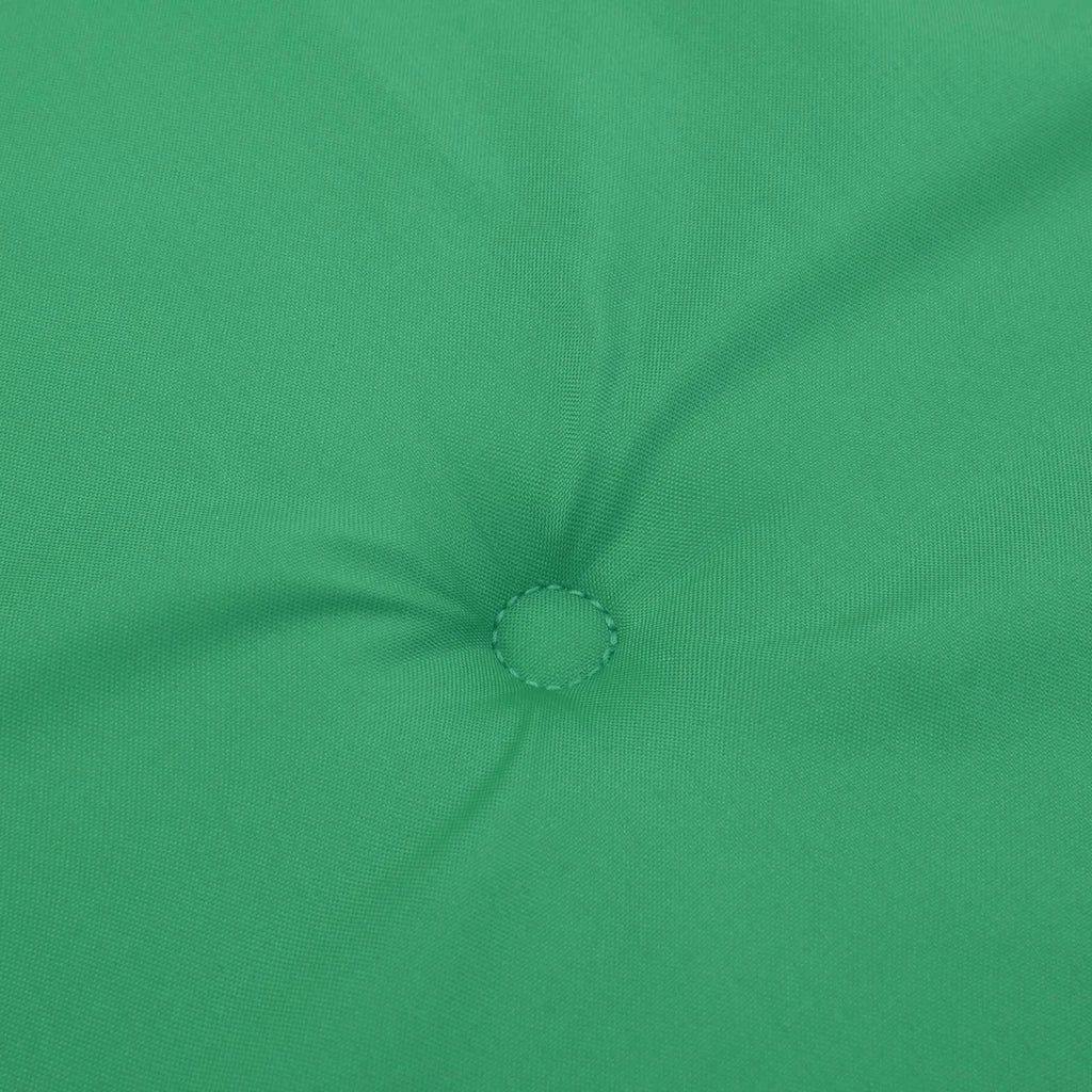 Cuscini per Sedia con Schienale Alto 2 pz Verde Tessuto Oxford 361889