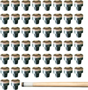 Punti per Biliardo 50 pezzi - Punti Inschovabili - 12 mm - Cavo in PVC M8 - Per Biliardo/Snooker - Facile da Installare - Consigli per Biliardo