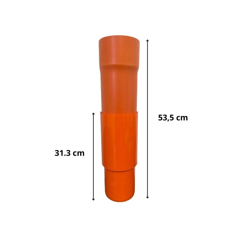 Giunto di riparazione a 2 pezzi in pvc : Diametro - 125