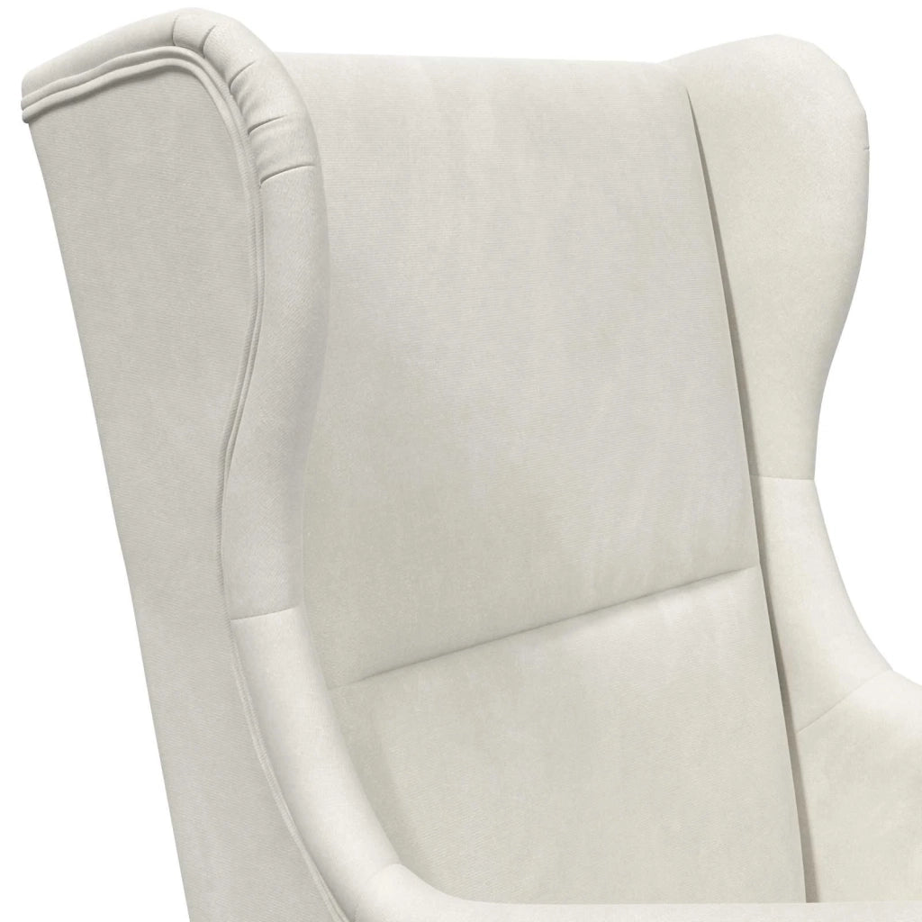 poltrona Crema Velluto 42029870