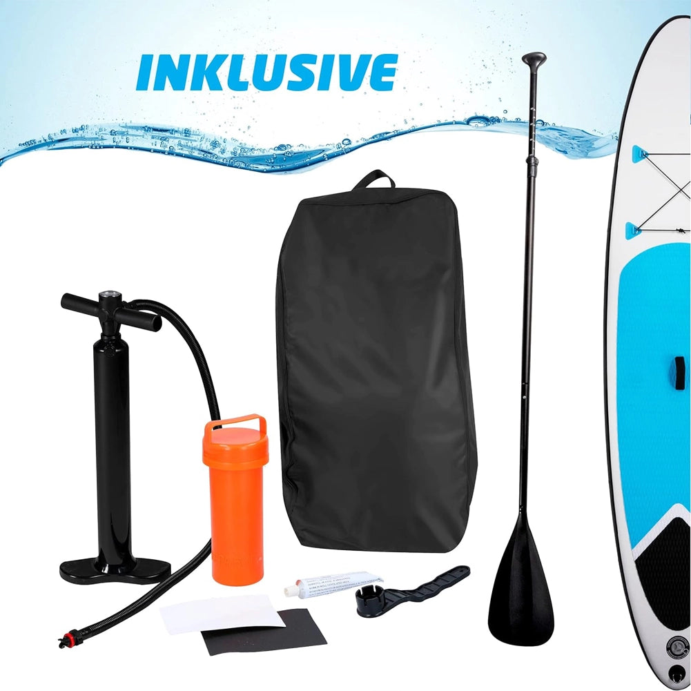 Stand up Paddling Board Tavola Gonfiabile Pagaia Estensibile Kit di riparazione
