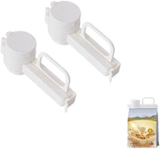 Clip per sacchetto con chiusura automatica - 2 pezzi - Confezione - Clip per sacchetto